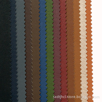 Umweltfreundliches schwarzes 100% PU-Mikrofaserleder
